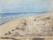 William Stott of Oldham Sand-dunes Spain oil painting artist
